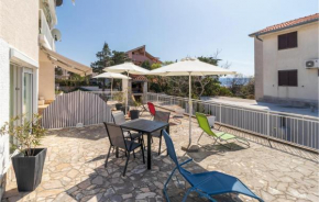 Nice apartment in Novi Vinodolski with WiFi and 2 Bedrooms
